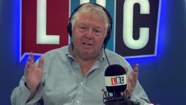 Nick Ferrari frustrated