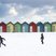 Image 7: The charming beach huts in Blyth Beach, Northumber