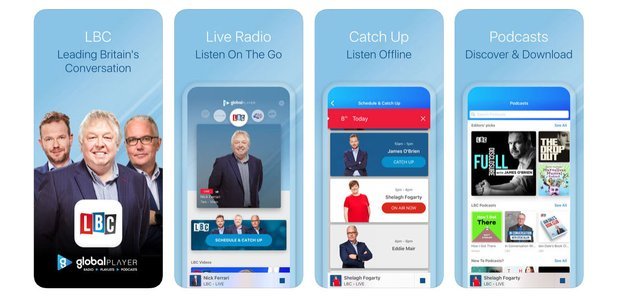 Listen To LBC On Mobile And Smart 